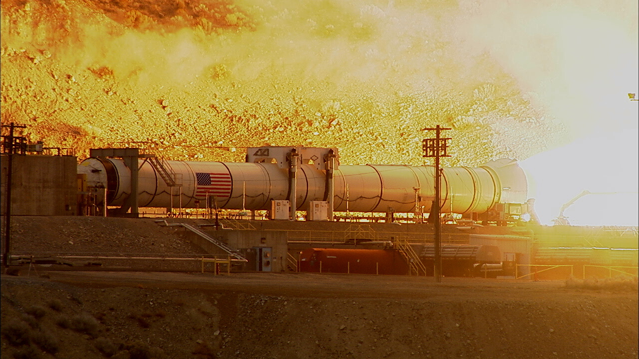 NASA to Test-Fire Booster for Megarocket Tuesday: Watch Live